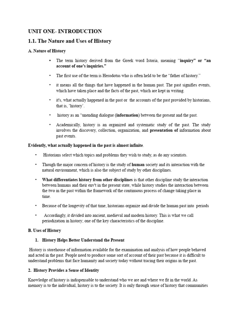 History | PDF