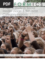Social Media Category Report