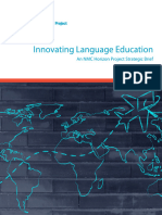 Rapport Canadien Sur L'apprentissage Des Langues À L'ère Du Numérique.