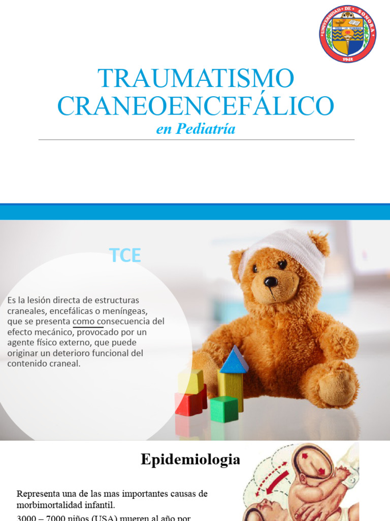 Traumatismo Craneoencefálico: en Pediatría | PDF