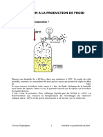 2 - Initiation À La Production de Froid