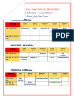 ROL DE EVALUACIONES III TRIMESTRE y Temario