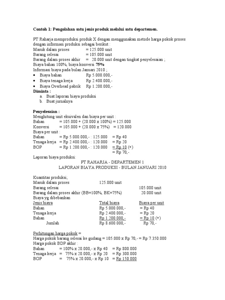 Soal Ian Process Costing