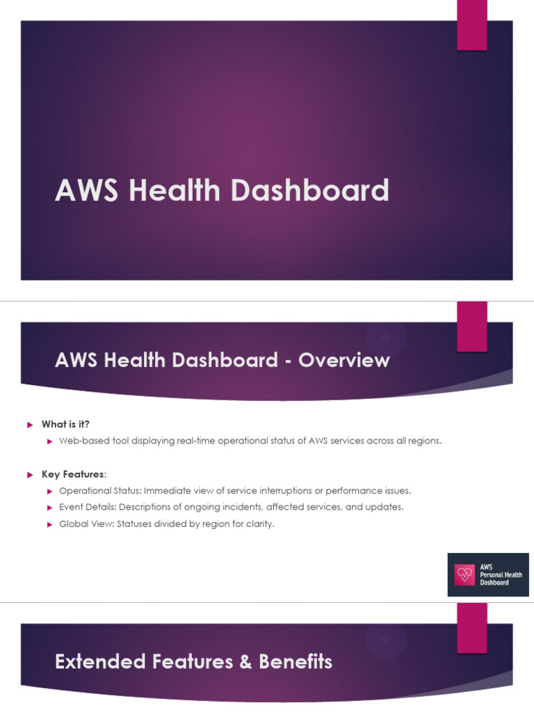 AWS Health Dashboard PDF