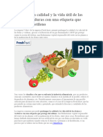 Noticia Culinaria (Alargar Vida de Vegetales)