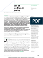 Management of Neuropathic Pain in Polyneuropathy