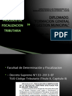 Diplomado en Tributacion Municipal - Fiscalizacion Tributaria - 1 - Yauyos