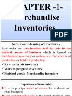 Funamentals of Acct - II - Chapter 1 Inventories