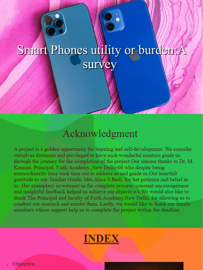 Smart Phones Utility or Burden:a Survey | PDF | Smartphone