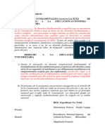 Sentencia T-002-92. Derechos Fundamentales