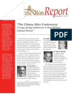 Chinese Rites Controversy Article