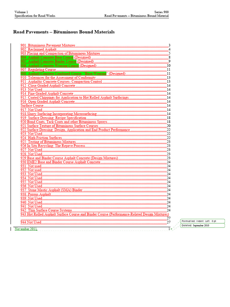 Land Technical Guidelines Manual Road Works Series 900 | PDF | Road ...