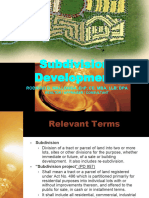 Subdivision Development