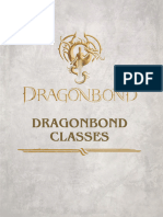 DB RPG DragonbondClasses