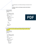 Tema Info 4 Martie Secvente Tablouri Unidimensionale Cu Explicatii