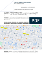 Solicitud de Citar en Nueva Direccion Juicio Farias Engracia Roberto Rolando Proceso 09332-2020-02131