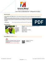 (Free Scores - Com) - Mbayi Arsene Mon Dieu Pourquoi 039 Abandonne 198491