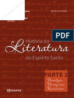 Historia Da Literatura Do Espirito Santo - Parte 1