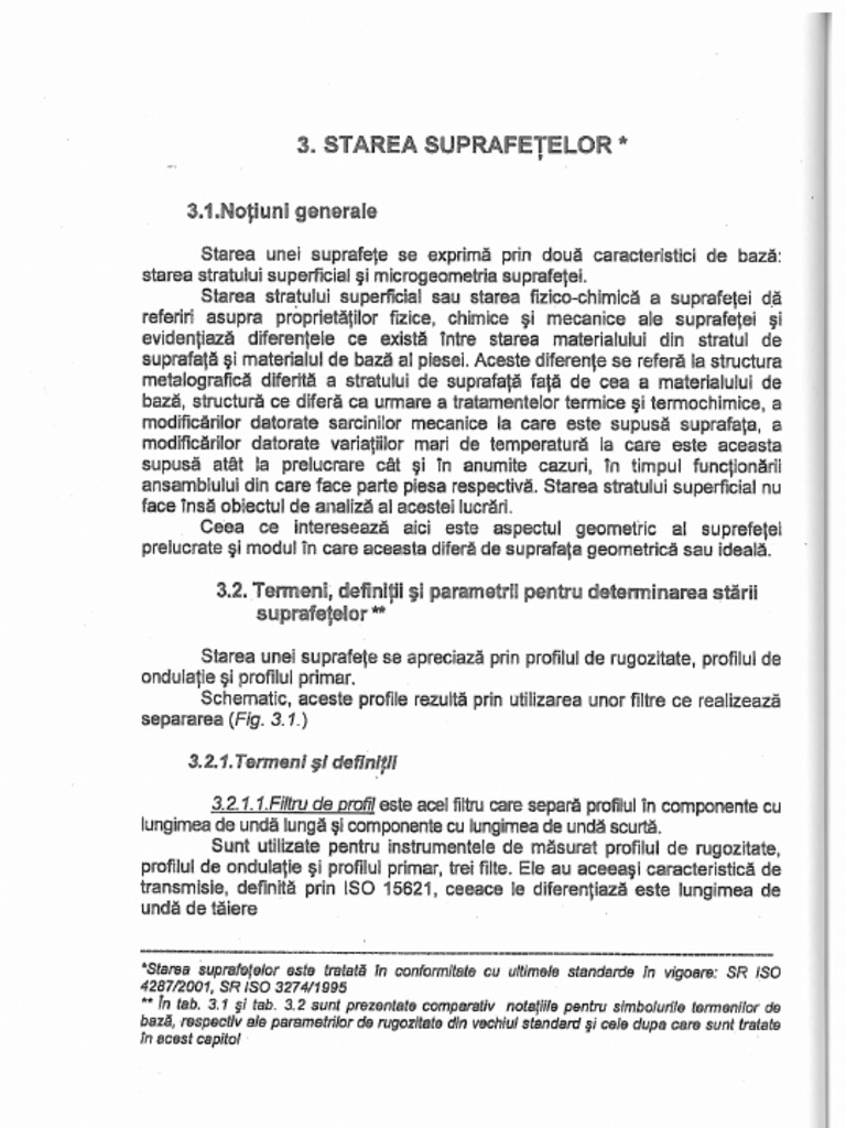 C3 Starea Suprafetelor | PDF