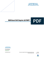 Ug Shift Register Ram Based