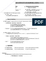 Le Comparatif Et Le Superlatif (Gram - + Exercices)