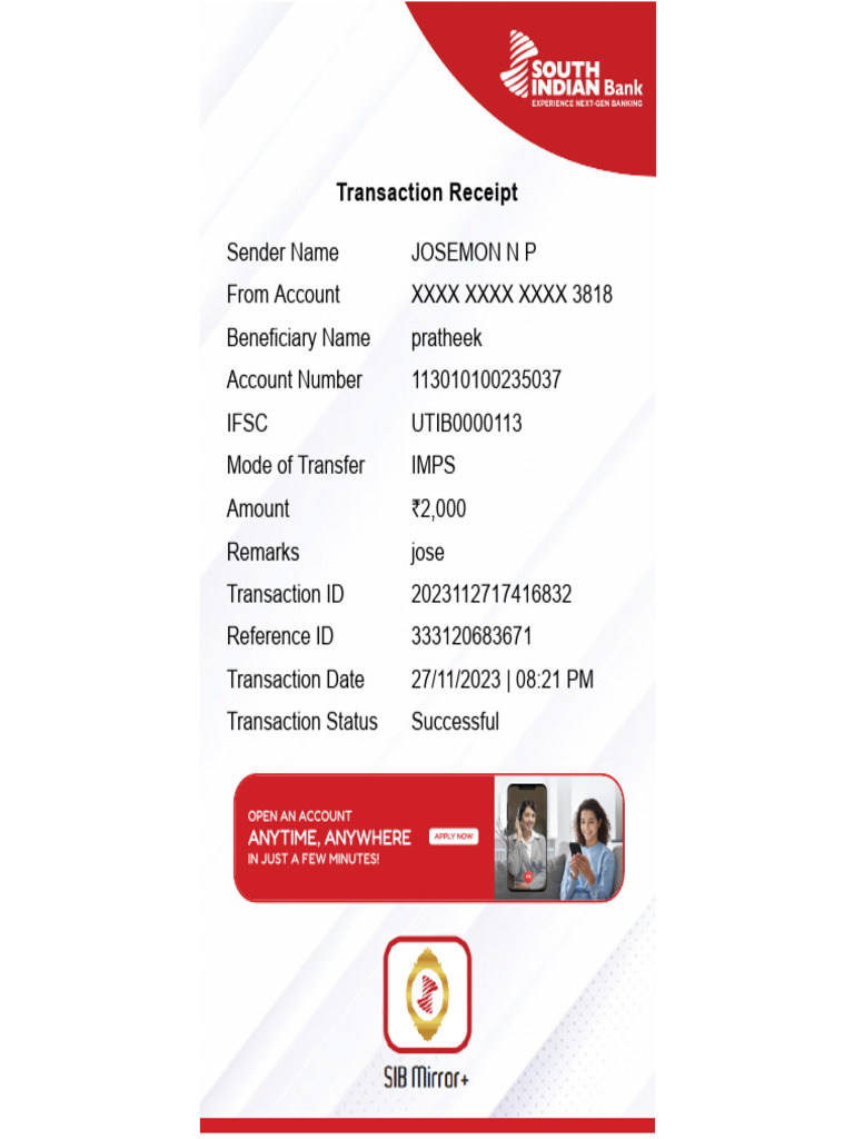 TransferReceipt 2023112735104534 PM | PDF