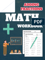 Adding Fractions Workbook