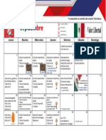 Calendario Septiembre