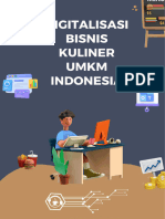 Buku Digitalisasi UMKM Bisnis Kuliner Indonesia