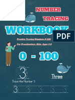 Number Tracing Workbook