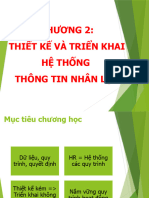Chuong 2 Thiet Ke Và Trien Khai HRIS