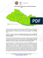 Alerta Verde Nacional Por Lluvias y Vientos Acelerados (02 NOV)