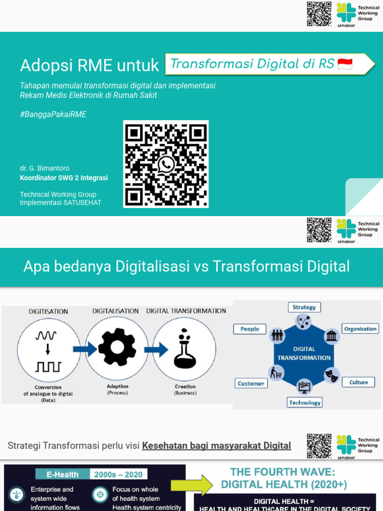 Adopsi RME untuk Transformasi Digital di Rumah Sakit | PDF