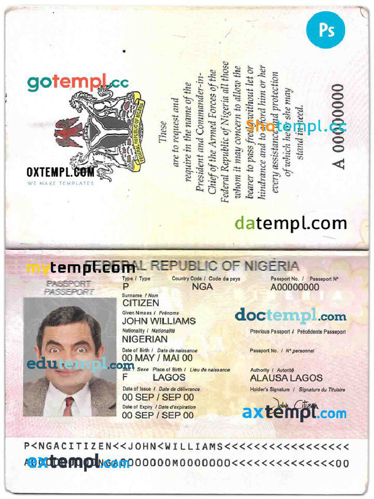 nigeria-passport-template-in-psd-format-2007-2019-pdf