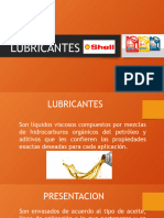 Diapositivas LUBRICANTES SHELL