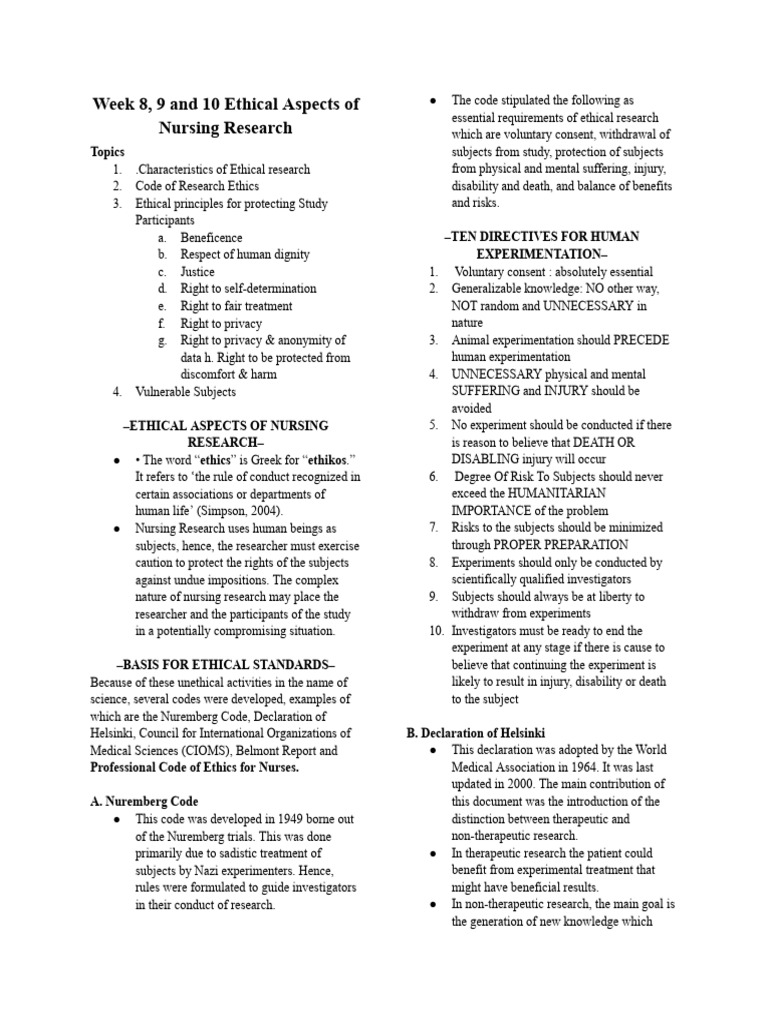 Nursing Research Lec Midterms Reviewer | PDF | Science & Mathematics