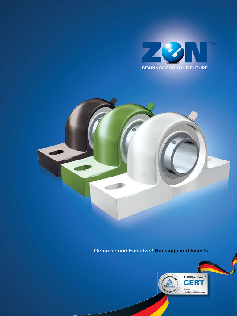 Zen Bearing Catalogue Overview | PDF