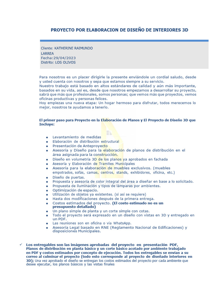 Modelo de Contrato Para Diseño y Ejecucion PDF