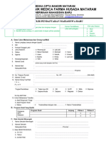 Formulir Pendaftaran Manual