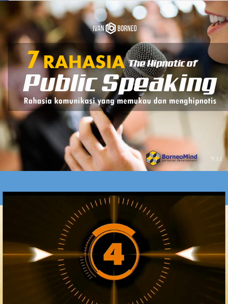 Rahasia Sukses Public Speaking | PDF