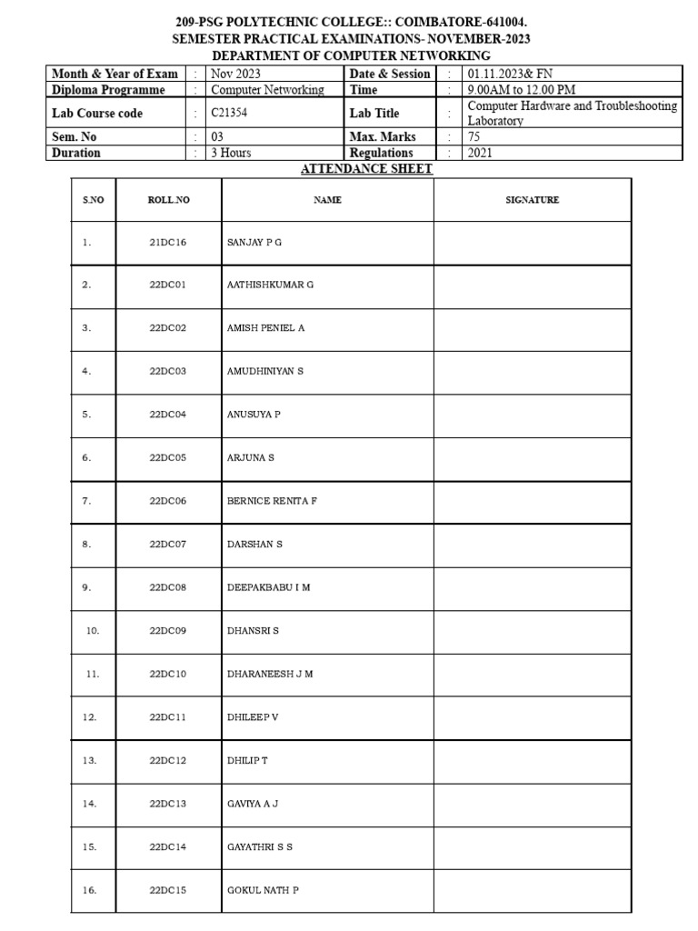 Computer Networking Practical Exam 2023 | PDF