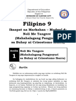 Filipino 9 4th Quarter Module 4 IBARRA