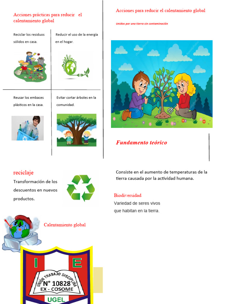 Acciones Prácticas para Reducir El Calentamiento Global | PDF