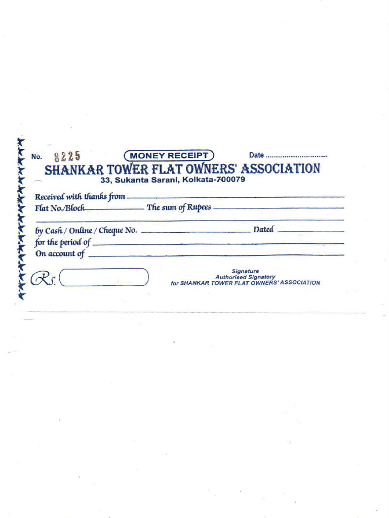 Shankar Tower Flat Owners Association PDF