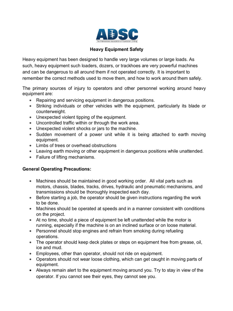 ToolBoxTalkHeavyEquipmentSafety PDF