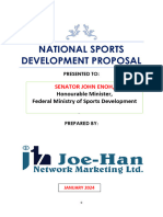 National Sports Development Proposal I