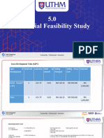5.0 Financial Feasibilty Study