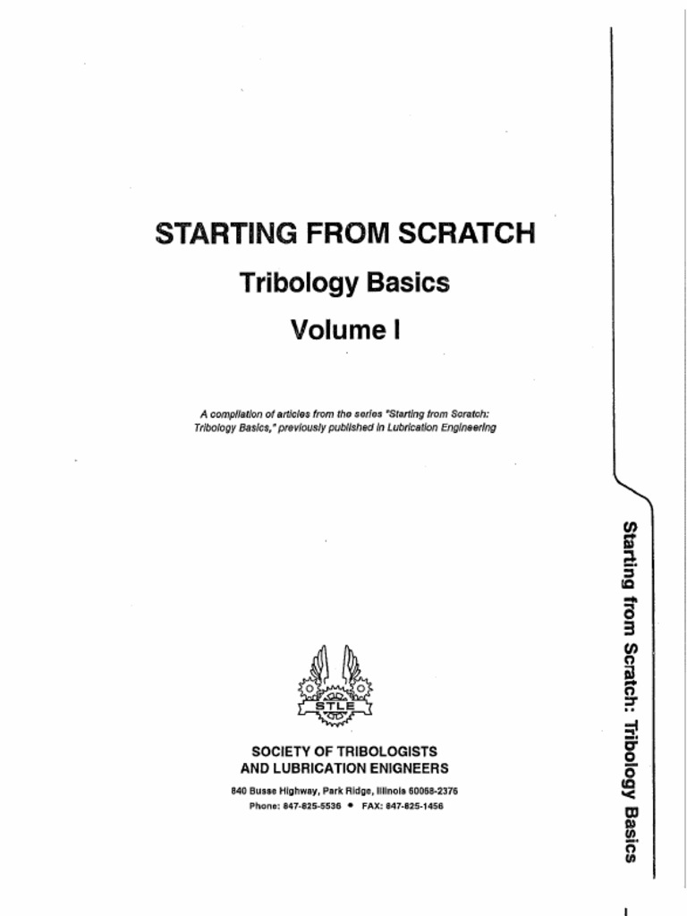 Book Tribology Basics PDF