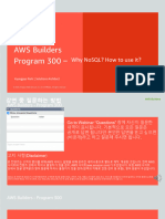 AWS Builders - AWS 300 - NoSQL
