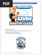 Azure Master Classv 2 Handout